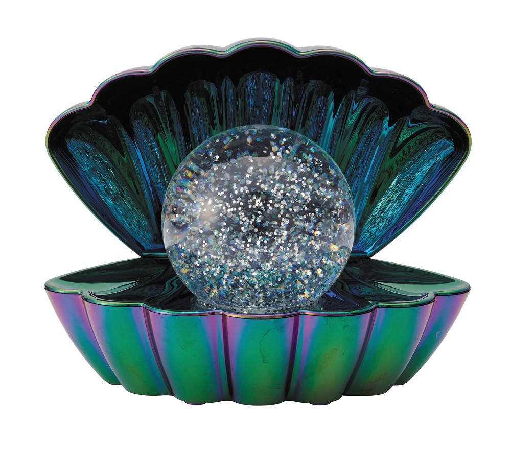 シェルランプ グリッター (AC電源アダプター付属) メタリックマルチ