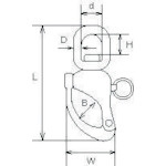 水本 ステンレス スナップシャックル 全長88mm YA-2｜の通販は