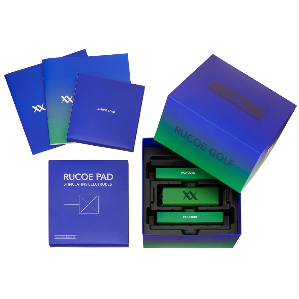 【新品未使用】RUCOE GOLF電極パッド付き 新品未使用】RUCOE GOLF電極パッド付き 【公式通販】