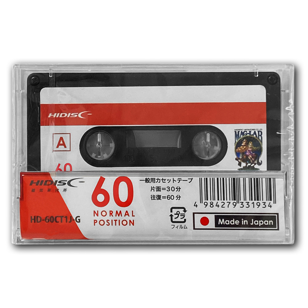 一般録音用カセットテープ60分 1本 HD-60CT1J-G ［60分 /1本 /ノーマルポジション］