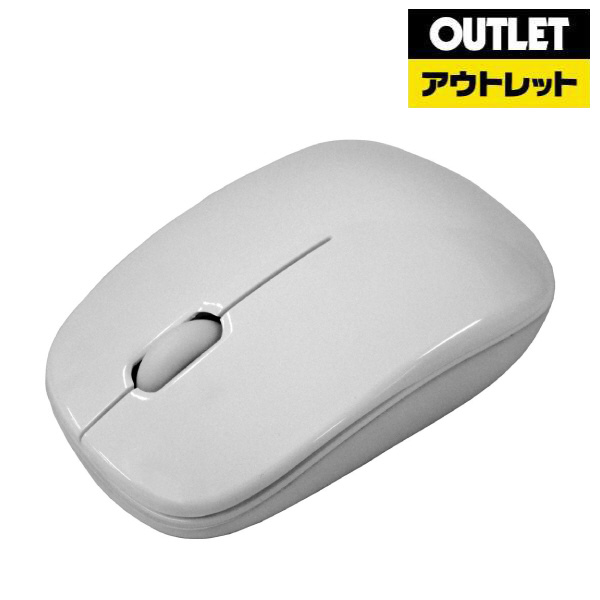 マウス ホワイト HDMW-7091WH ［BlueLED /無線(ワイヤレス) /3ボタン  /USB］【生産完了品】｜の通販はソフマップ[sofmap]