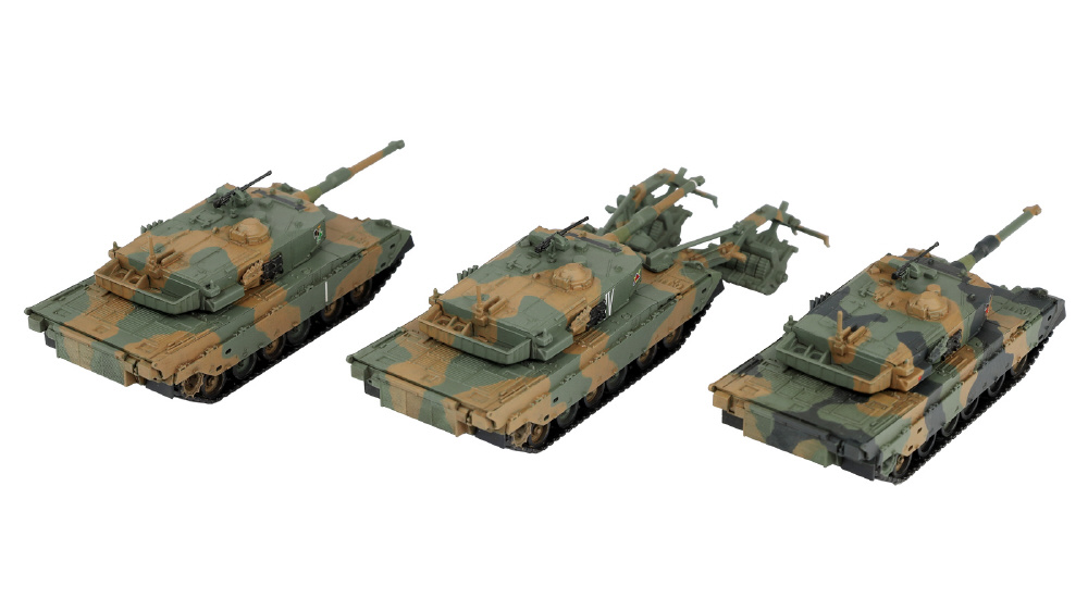 自衛隊の第三世代主力戦車 90式が1/43スケールでモデル化！ 3/8