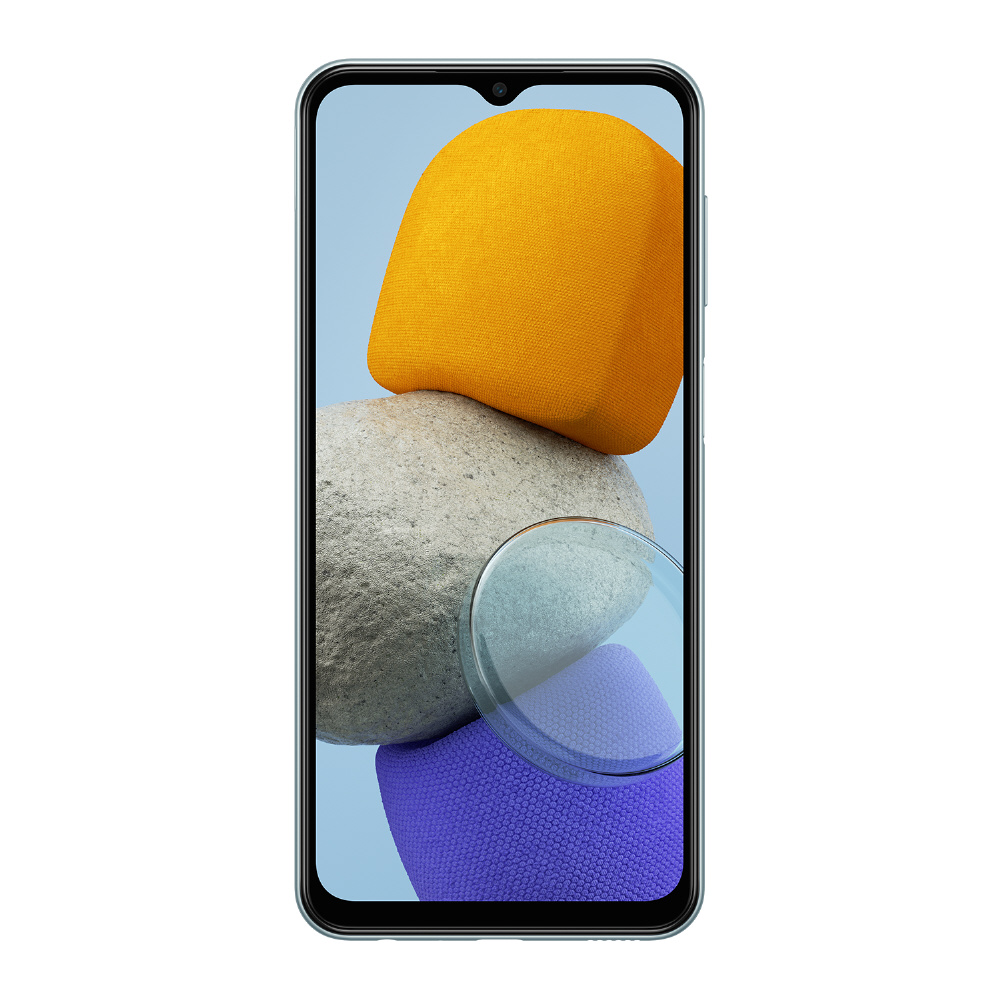 【Galaxy純正 国内正規品】Galaxy M23 5G Snapdragon SM7225 6.6型 メモリ/ストレージ：6GB/128GB  nanoSIM×2 DSDV対応ドコモ/au/ソフトバンク/楽天SIM対応 SIMフリースマートフォン ライトブルー SM-M236QLBFSJP