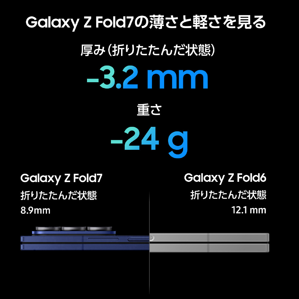 SG2️⃣他の方の購入不可 SIMフリー】Galaxy Z Fold7 256GB Silver Shadow SM-F966QZSASJP