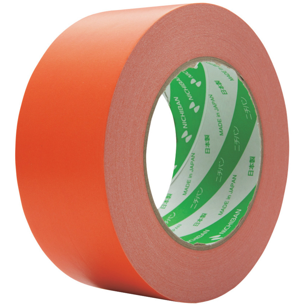 ニチバン ニュー クラフトテープ #305Cカラー 長尺50mm×500M 1ケース5巻 白 赤 青 緑 黄 紫 ピンク オレンジ ライトグリーン ライトブルー 梱包 - 1