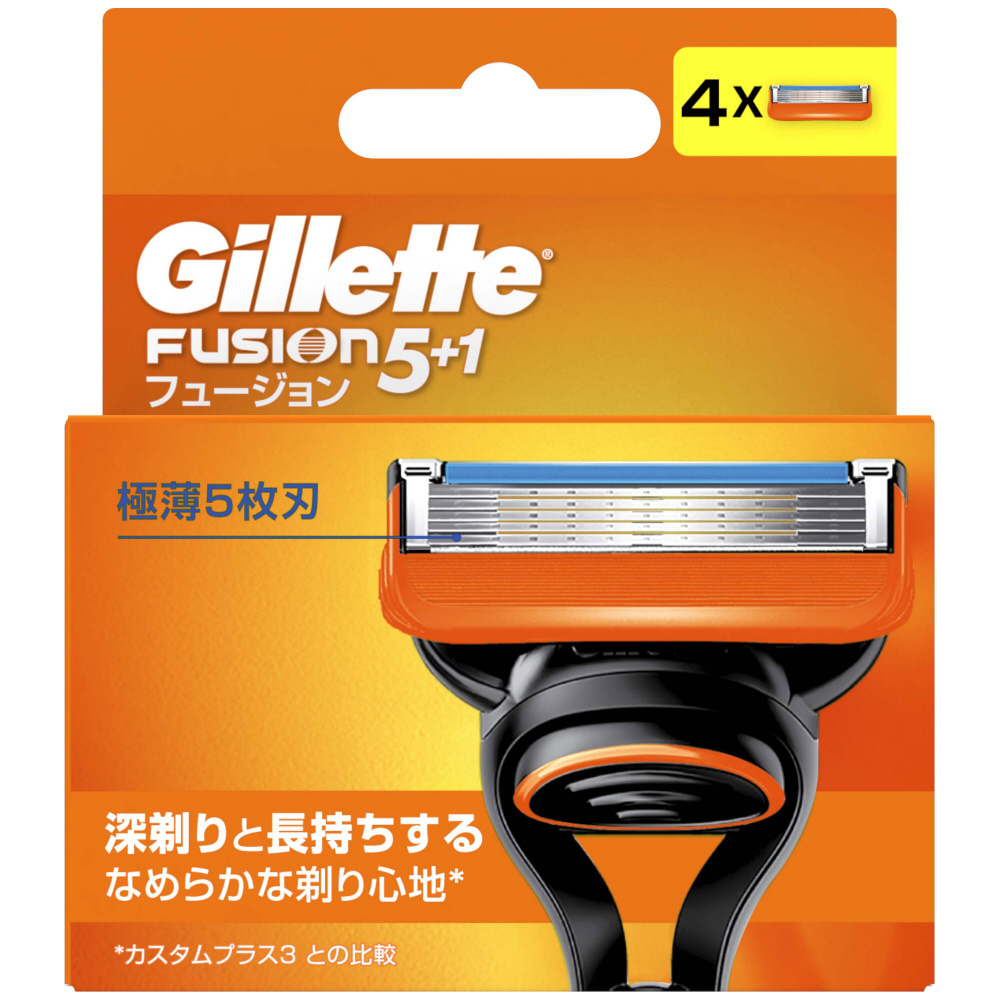 Gillette（ジレット）フュージョンマニュアル替刃4個入｜の通販はソフマップ[sofmap]