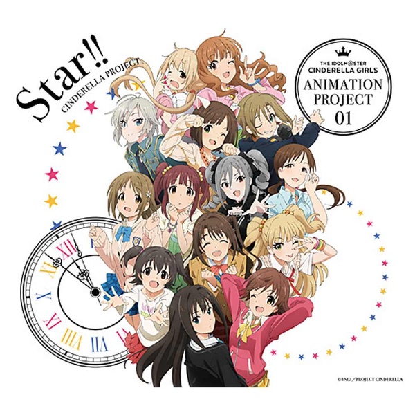 CINDERELLA PROJECT / THE IDOLM@STER CINDERELLA GIRLS ANIMATION PROJECT 01 Star!! 初回盤 BD付 CD