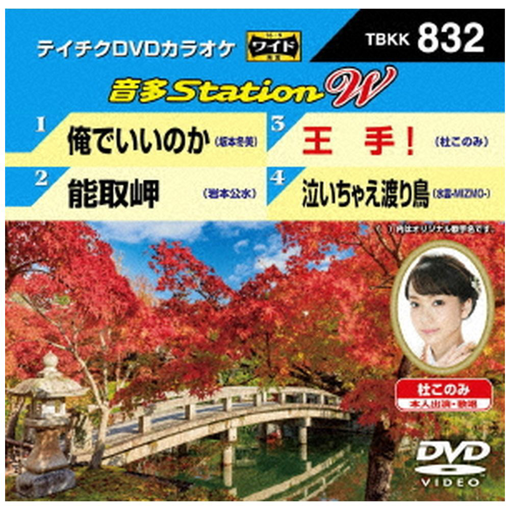 DVDカラオケ / 俺でいいのか/能取岬/王手!/泣いちゃえ渡り鳥 DVD｜の 