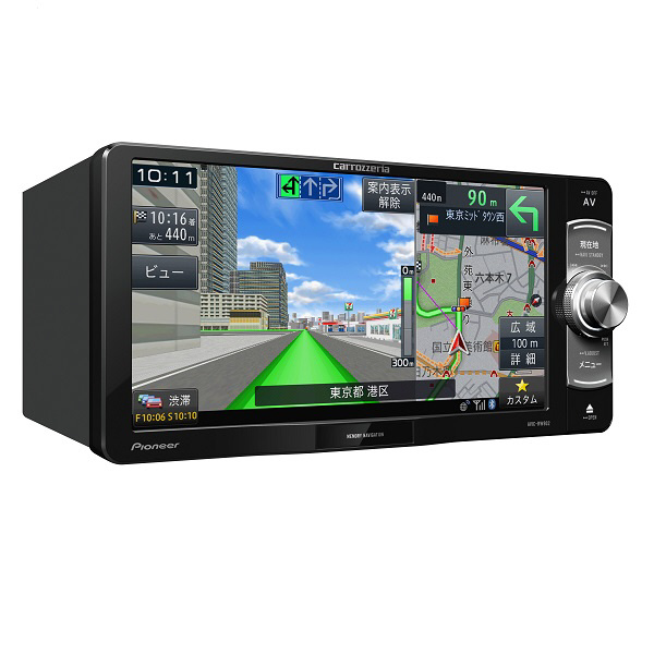 カロッツェリア AVIC-RZ902 メモリーナビ地図データ2018 地図更新
