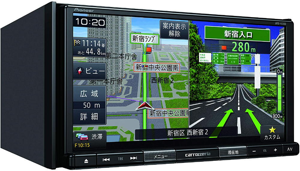 Pioneer AVIC-RW812-D BLACK 楽ナビ カロッツェリアパイオニア