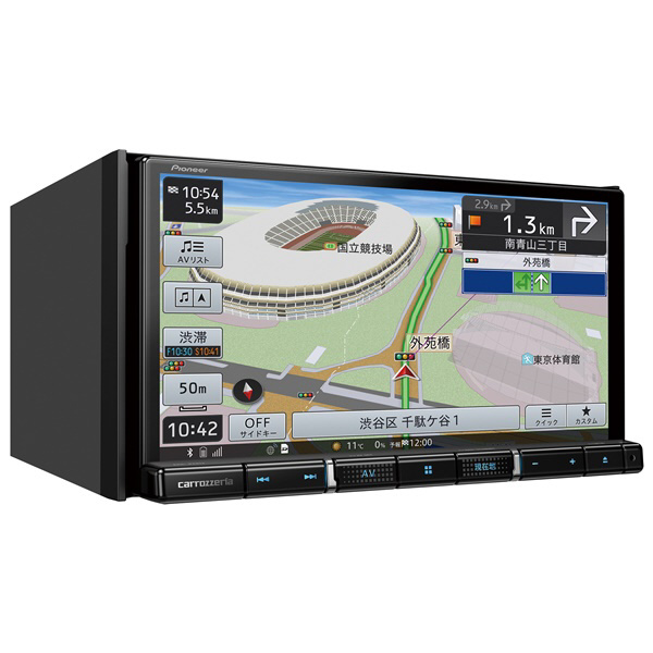 カーナビ 楽ナビ AVIC-RZ912 ［7型 /フルセグ /Bluetooth対応］｜の