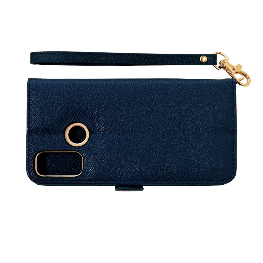 Huawei Nova Lite 3 手帳型ケース ハンドストラップ ネイビー 5595nl3pbo その他の通販はソフマップ Sofmap