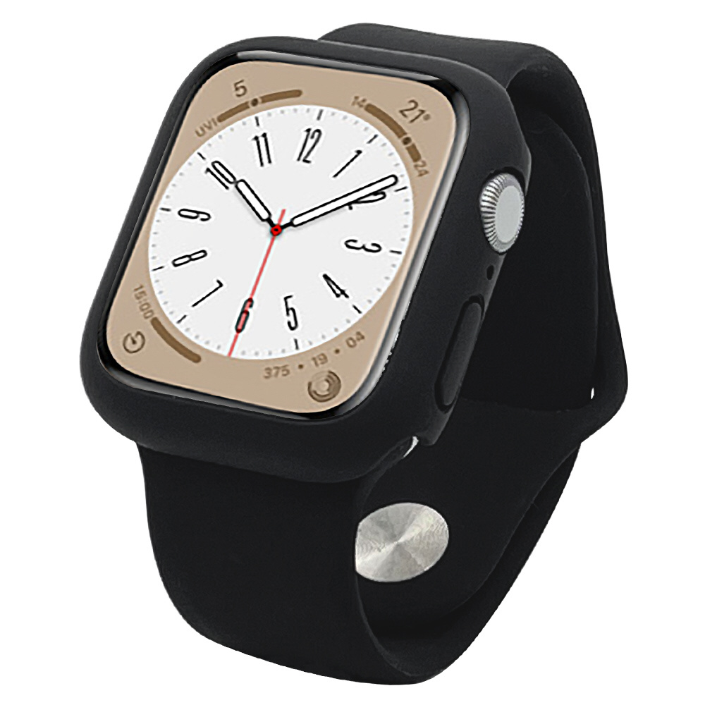 Apple Watch 45 44 42mm 逕ｨ繧ｷ繝ｪ繧ｳ繝ｳ繝舌Φ繝峨��繝�繝ｼ繧ｯ繧ｰ繝ｬ繝ｼ - 2