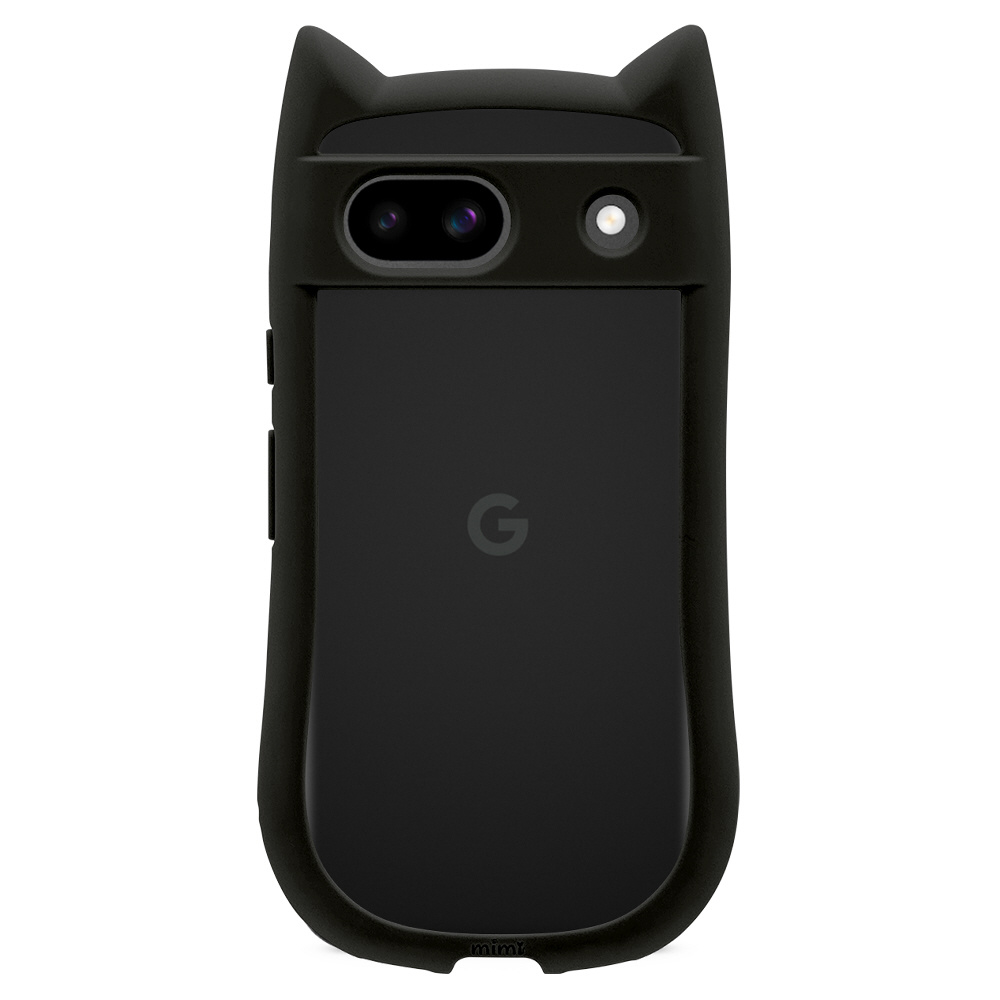 Google Pixel 8a ネコミミケース mimi ブラック 7923PXL8AHPBK｜の通販