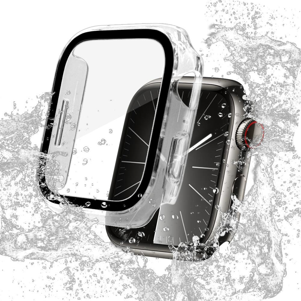 Apple Watch Series 8/7 41mm用 ガラス+PC一体型 防水ケース Apple Watch Series 8/7 41mm用 ガラス+PC一体型 防水ケース
