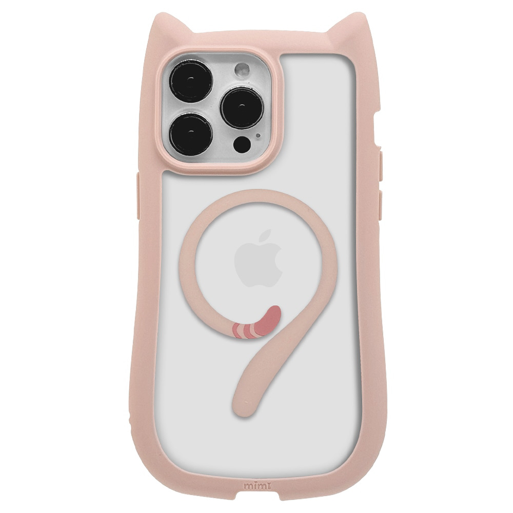 iPhone15 Pro Max mimi 猫耳ハイブリッドケース TPU×PC Magsafe
