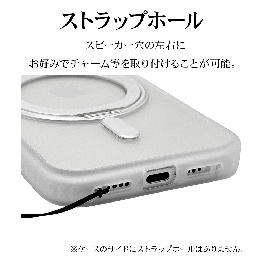 iPhone 16 ZEROSAFE Circle Magsafe対応 360°回転スタンドケース