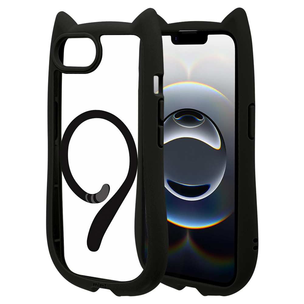 iPhone 16e mimi 猫耳ハイブリッドケース TPU×PC Magsafe対応 MIL規格