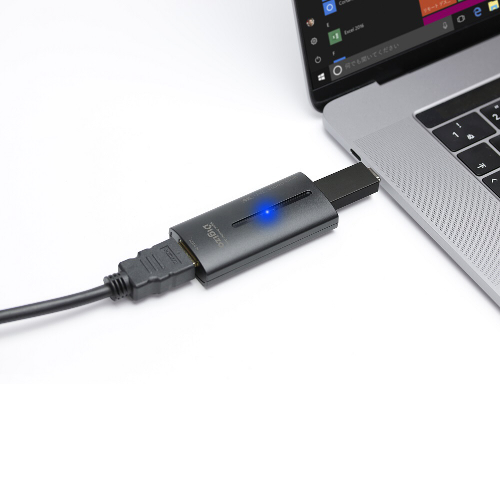 ウェブカメラ化 [USB-C＋USB-A接続 →ポート：HDMI] UVC対応4K HDMI