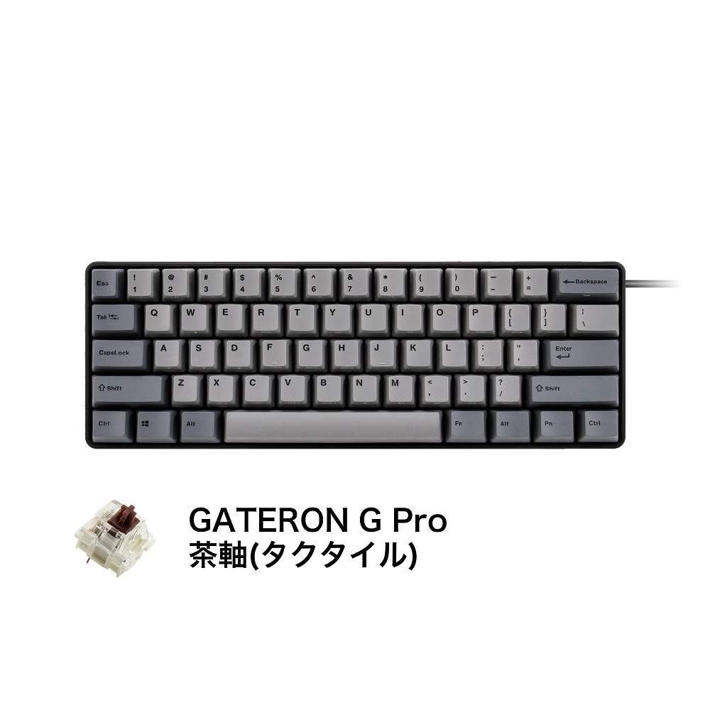 キーボード New Poker II(茶軸・英語配列) ブラック IK-PK2-G/BR