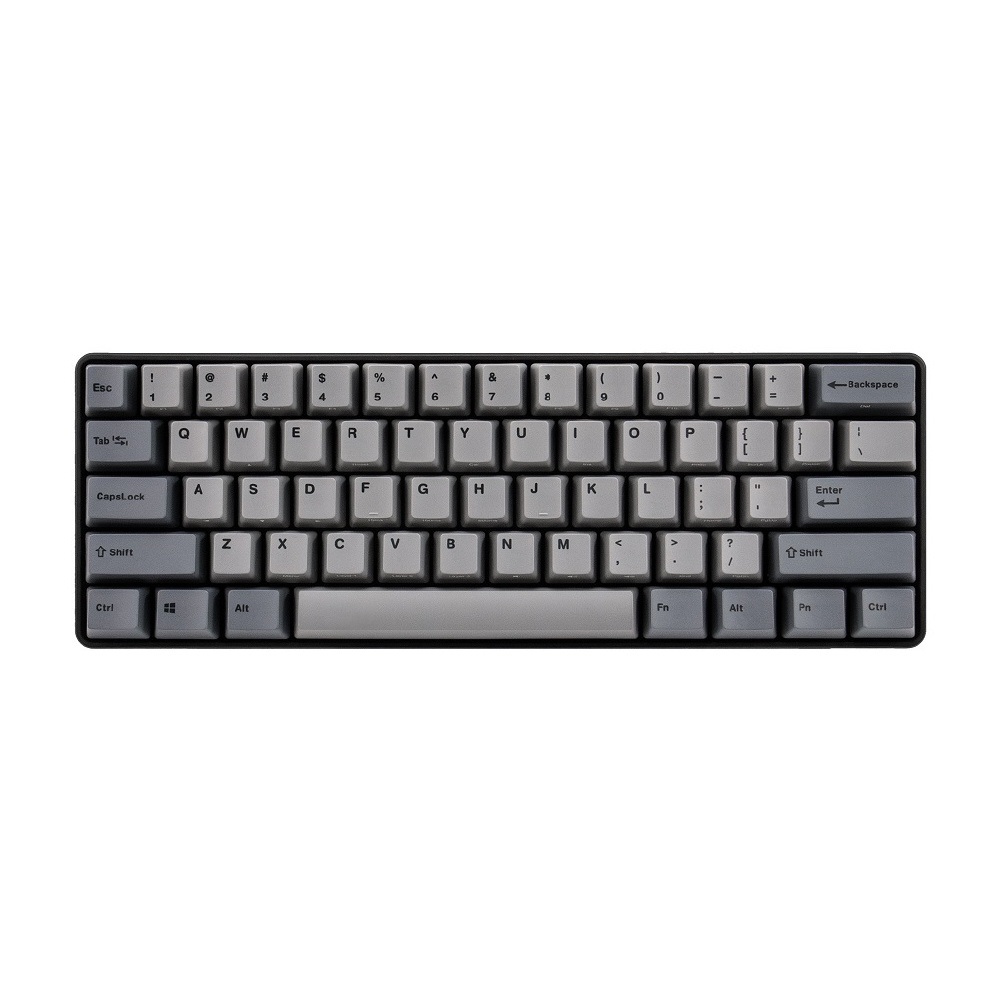 GPK60-37R2RE Poker互換キーボード キーボード New Poker II(赤軸・英語配列) ブラック IK-PK2-G/RD