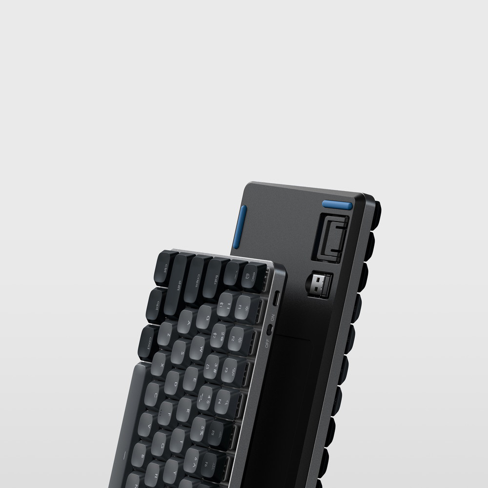 キーボード (英語配列)(Chrome/iPadOS/iOS/Mac/Windows11対応) ダーク