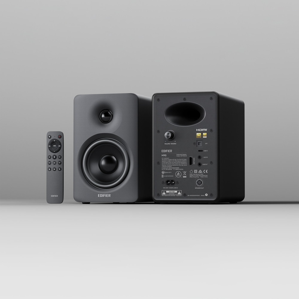 Bluetoothスピーカー ブラック ED-M90-BK ［ハイレゾ対応 /Bluetooth