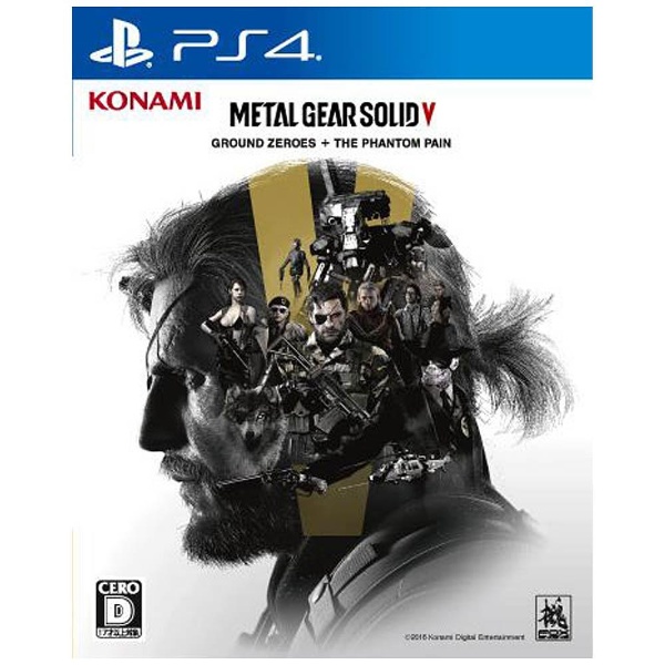 〔中古品〕 METAL GEAR SOLID V： GROUND ZEROES ＋ THE PHANTOM PAIN 【PS4ゲームソフト】