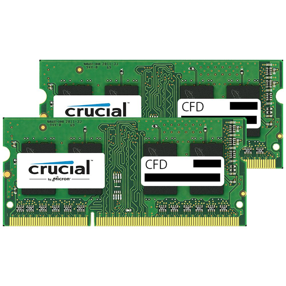 Crucial Micron製 DDR3L ノートPC用メモリー 4GB x2 ( 1600MT s   PC3-12800   CL11