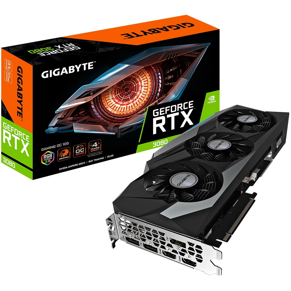 ゲーミンググラフィックボード GeForce RTX 3080 GAMING OC 10G GV