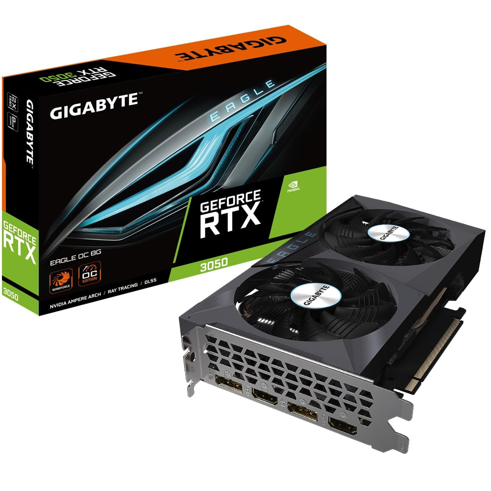 グラフィックボード GeForce RTX 3050 EAGLE OC 8G(GV-N3050EAGLE OC