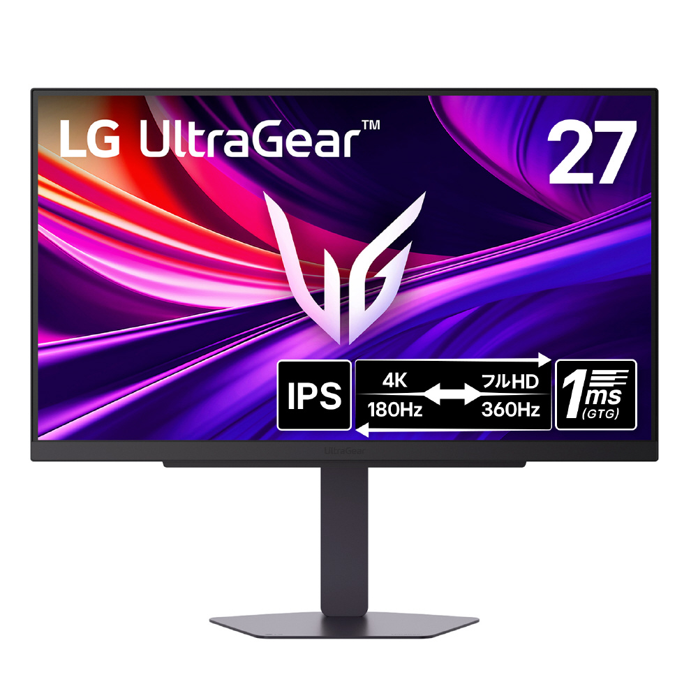 27G810A-B ゲーミングモニター LG UltraGear ［27型 /4K(3840