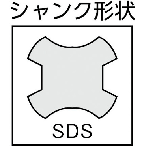 ESコアドリル　振動用120mm　SDSシャンク　ESV120SDS