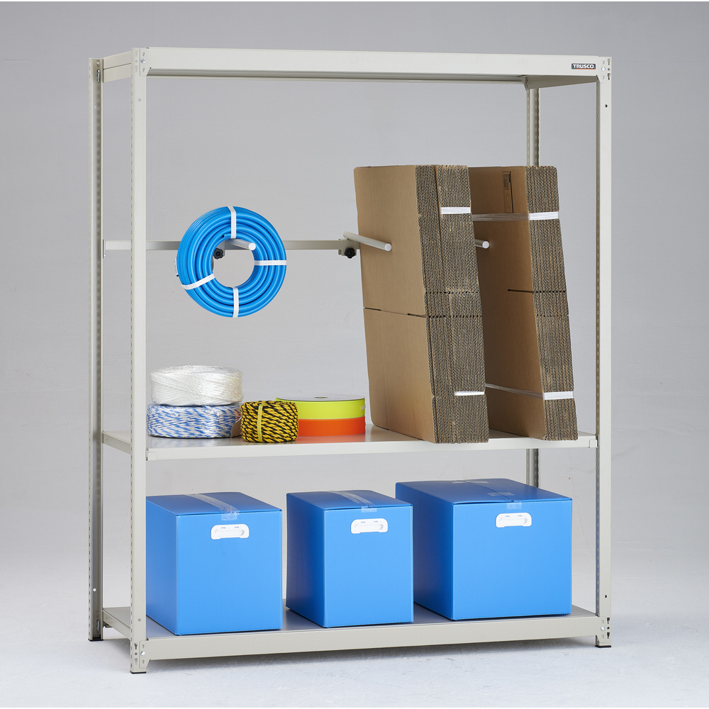 TRUSCO M1.5型軽中量棚 1160X445XH2100 6段 連結 NG M1.57446B (NG) [M1.5-7446B][r20][s9-831] TRUSCO M1.5型軽中量棚 1160X445XH2100 5段 単体 NG M1.5-7445