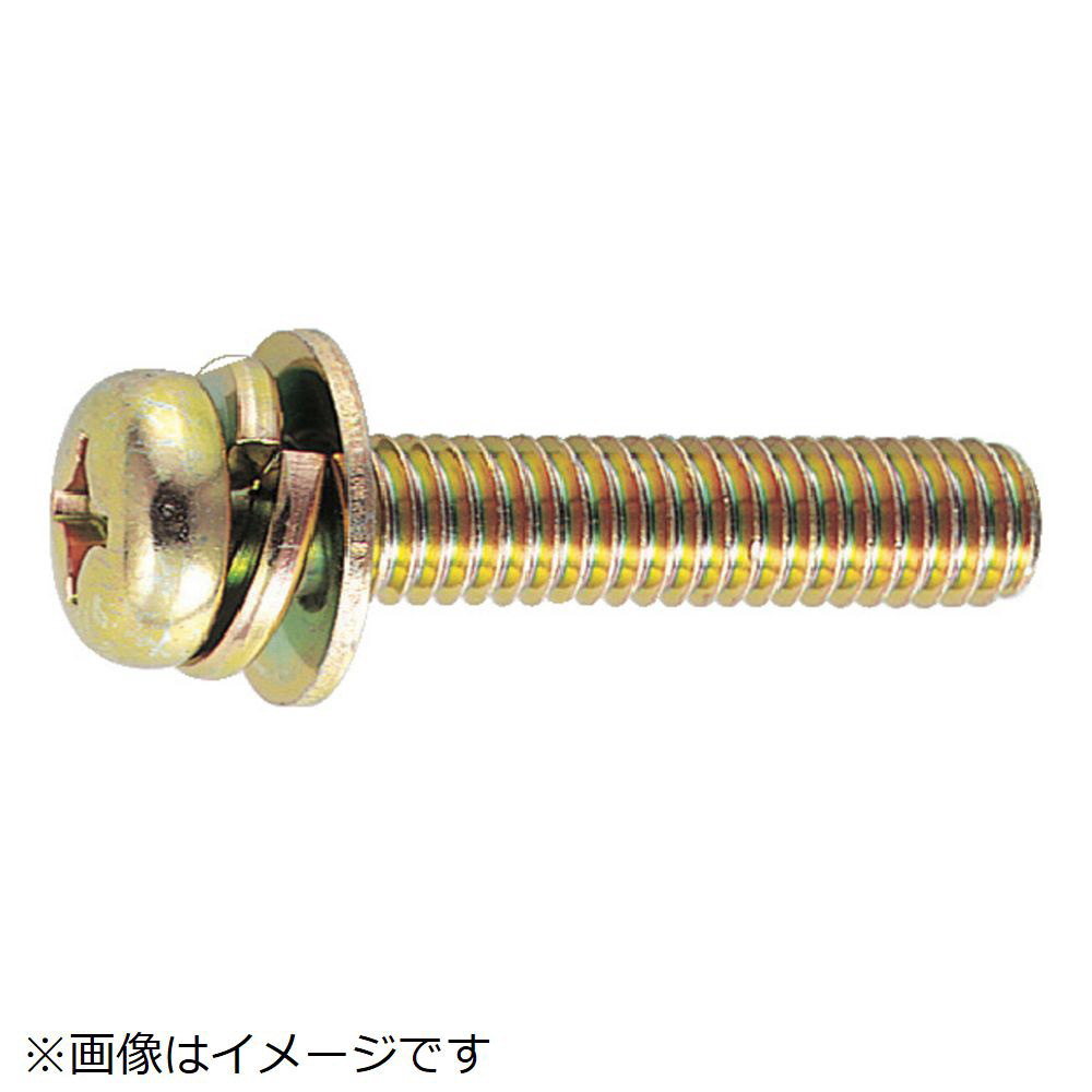 M4X40 ( )ﾅﾍﾞP=2 組み込みねじ 黄銅 ﾆｯｹﾙ - ネジ・釘・金属素材