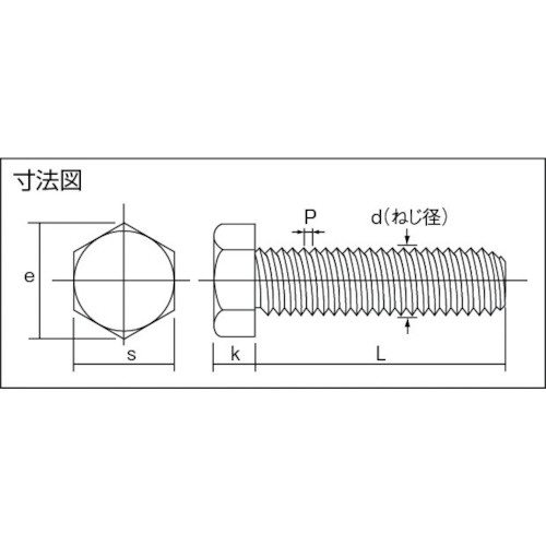 六角ボルトチタン 強度Ti2 サイズM5X16 6本入 TB930516｜の通販は