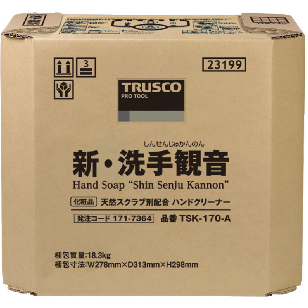 ＴＲＵＳＣＯ ハンドソープ 新・洗手観音 １７．０ｋｇ バックイン