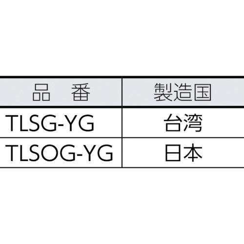 TLSOG-YG TRUSCO レーザー用保護メガネオーバーグラス YAG用｜の通販は