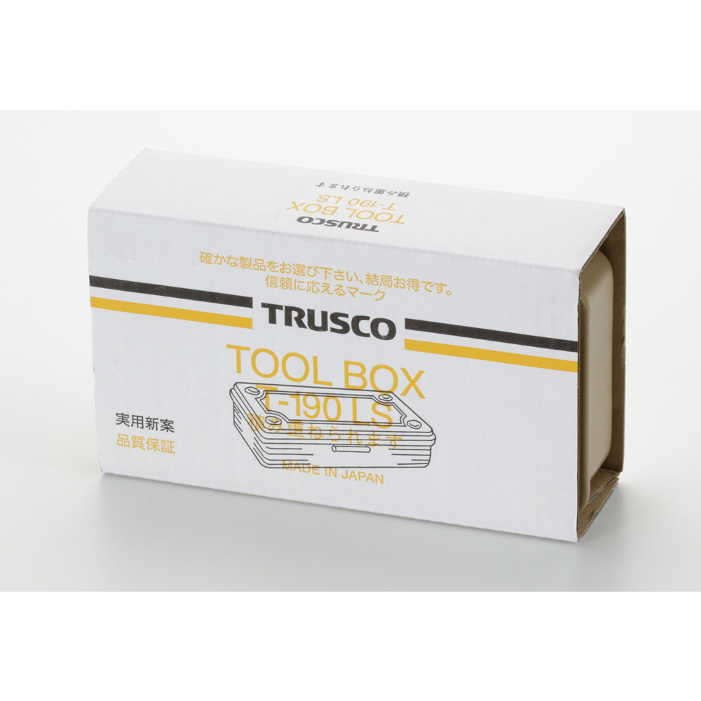 TRUSCO トランク型工具箱 203×109×56 ライトサンド T-190LS｜の通販はソフマップ[sofmap]