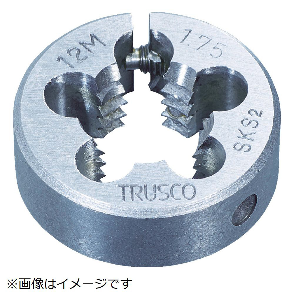 ＴＲＵＳＣＯ 丸ダイス ＳＫＳ 細目 ５０径 １２Ｘ１．５｜の通販は