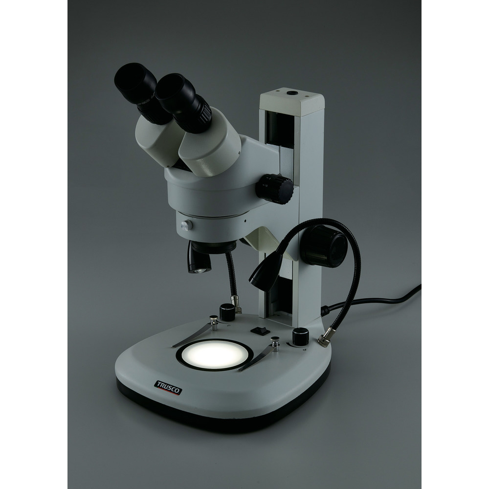 TRUSCO ズーム実体顕微鏡 双眼 フレキシブルアームライト照明付 SCOPRO（スコープロ） ZMSFA-B1｜の通販はソフマップ[sofmap]