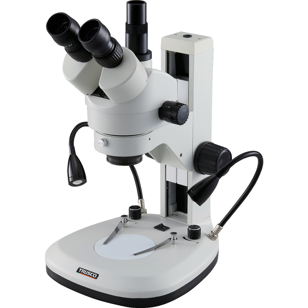 TRUSCO ズーム実体顕微鏡 三眼 フレキシブルアームライト照明付 SCOPRO（スコープロ） ZMSFA-T1｜の通販はソフマップ[sofmap]