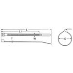 TRUSCO 結束バンド 幅2．5mmX100mm T-DK100｜の通販はソフマップ[sofmap]