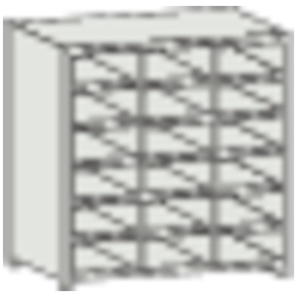 TRUSCO/トラスコ中山 KB型区分棚コボレ止め付 889X264XH927 3列4段 KB-3043 TRUSCO スチール製区分棚 KB型 コボレ止め付 889X264XH926 3列4段 ( KB-