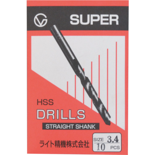 スーパー　スーパー　袋入り鉄工ドリル　11．7mm 14475