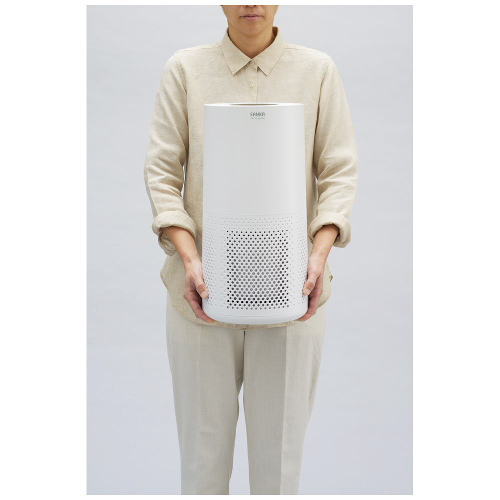 除菌空気清浄機 ホワイト SAP-4100WH ［適用畳数：17畳 /PM2.5対応