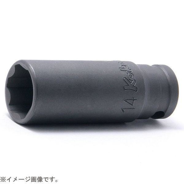 23310M-15 3/8インチ(9.5mm) 12角サーフェイスディープソケット 15mm