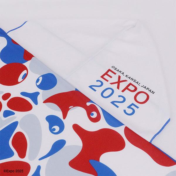 関西万博　EXPO2025 羽織りタオル　ひんやりタオル　2種　匿名♪ 関西万博 EXPO2025 羽織りタオル ひんやりタオル 匿名♪ - メルカリ