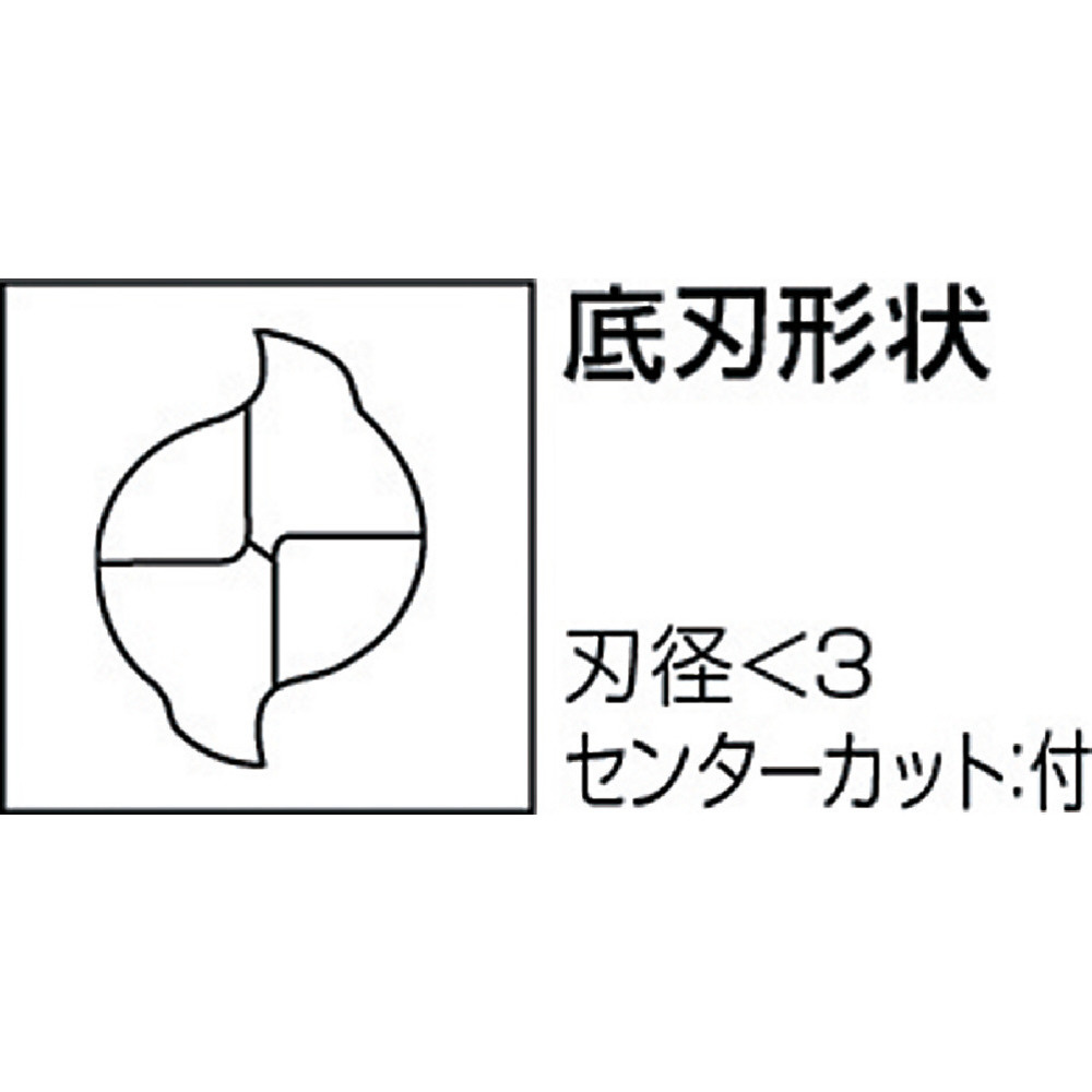 三菱Ｋ 超硬ミラクルエンドミル１．５ｍｍ VC2JSD0150｜の通販は