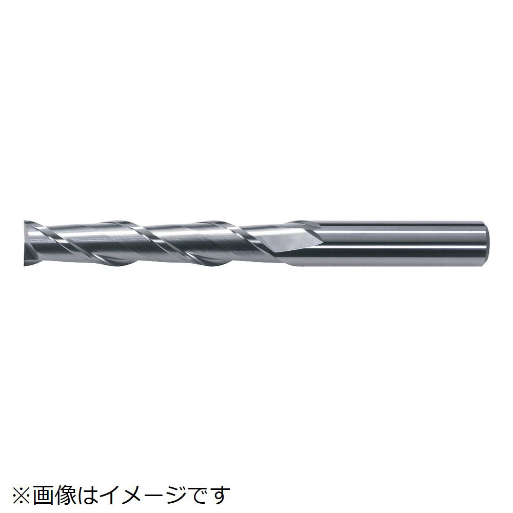 三菱Ｋ　２枚刃超硬エンドミル（ロング刃長）　アルミ用　ノンコート　２ｍｍ C2LAD0200